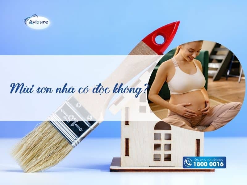 Mùi sơn nhà có độc không?